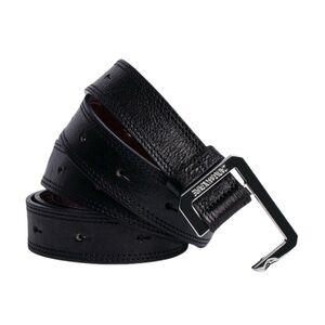 New - Zadig & Voltaire Women's La Cecilia Black Leather Belt